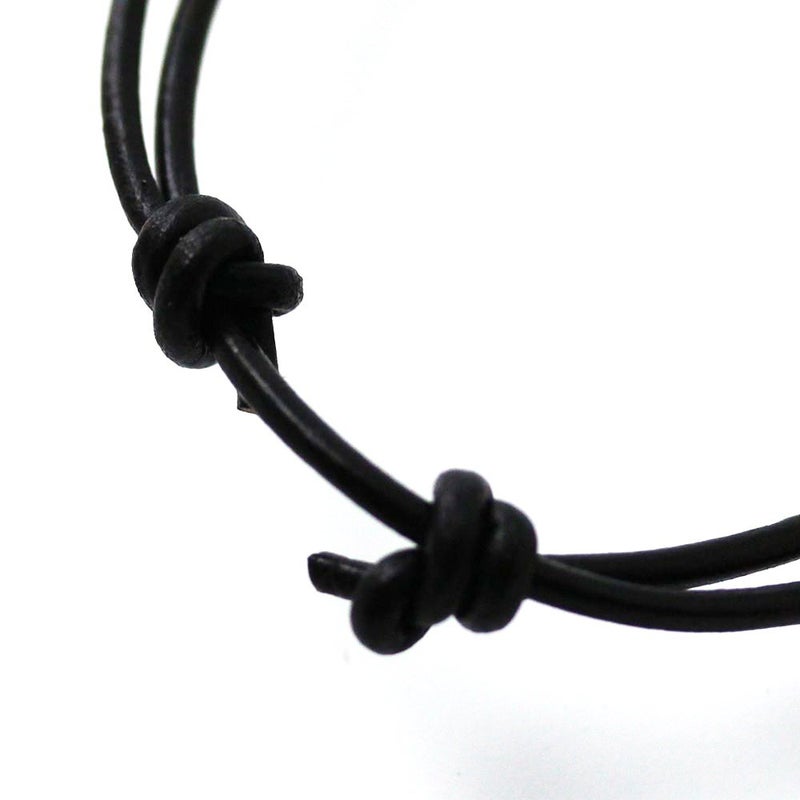 LynnAround Sturdy Beach Choker Surf Necklace Adjustable Genuine 2mm, 3mm Round Brown/Black Leather Cord (Black2mm(14"-28")) - Image 2